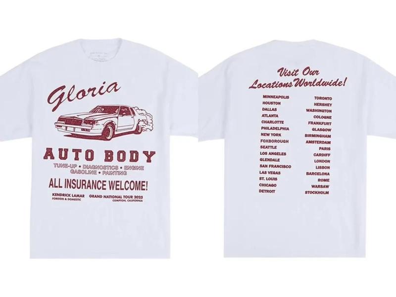 Camiseta Vintage Oversize De Algodão Feminina SZA Kendrick Lamar